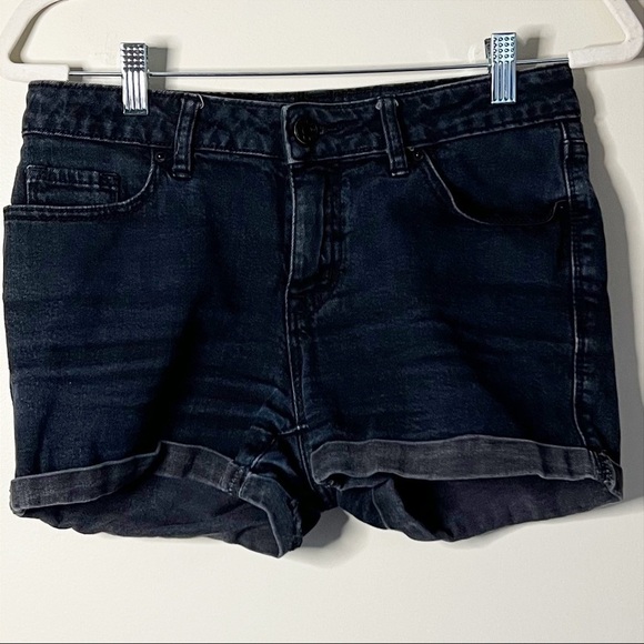 BDG Denim Shorts Black Size 28 - Picture 2 of 7
